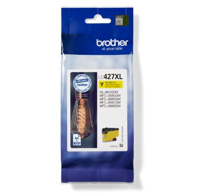 Brother LC427XLY, Ink Cartridge, Yellow