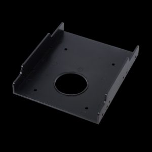 Harddisk Mounting Bracket, 1x 2.5" to 3.5", *Mounting Frame for 1 HDD/SSD*Shockproof and solid mounting*8x assembly screws within package contents*Material: Plastic*Incl. SATA cable and SATA power adapter, Black