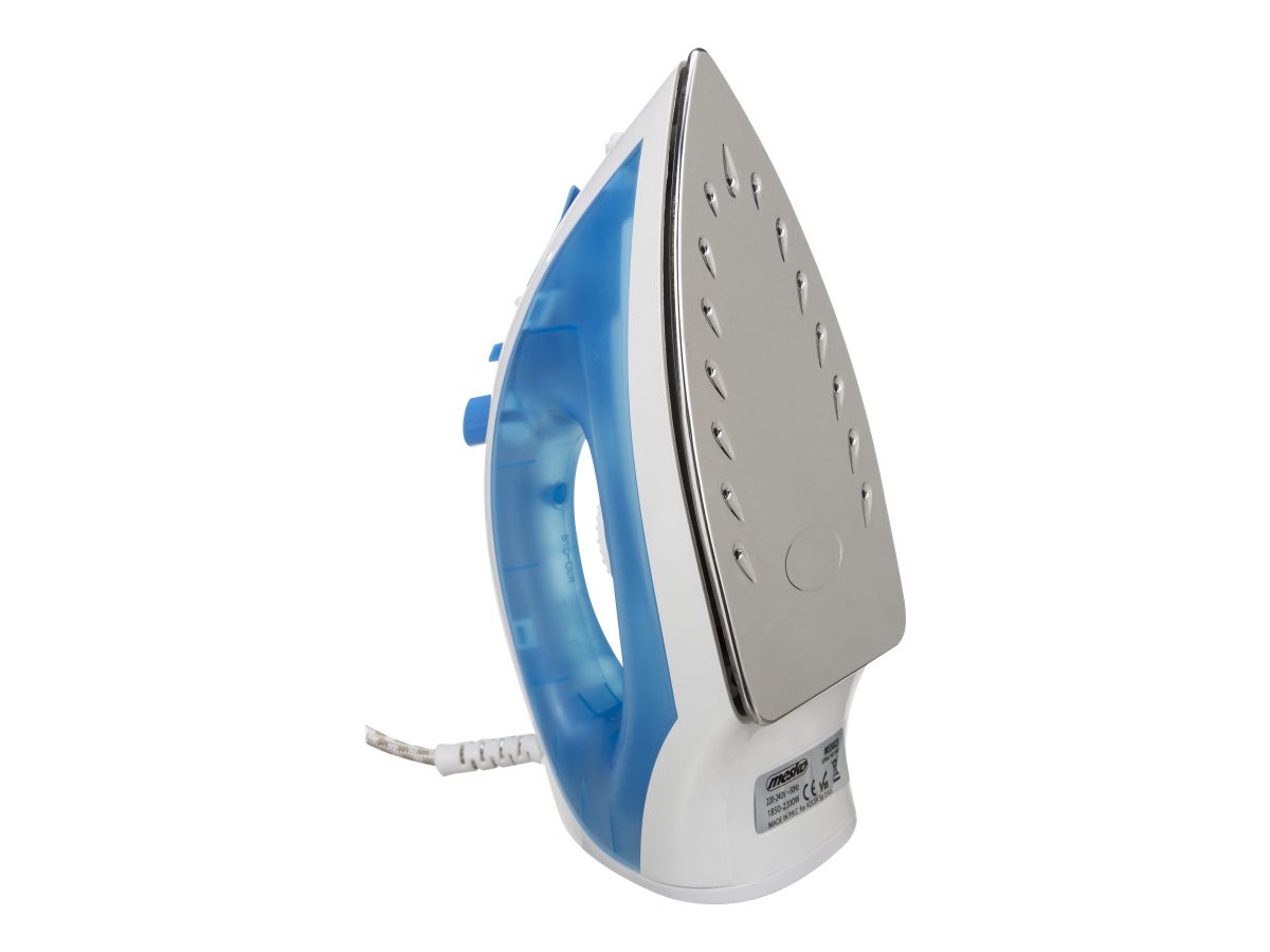 Iron, Mesko, MS 5023, With cord, 2200 W, Blue/White