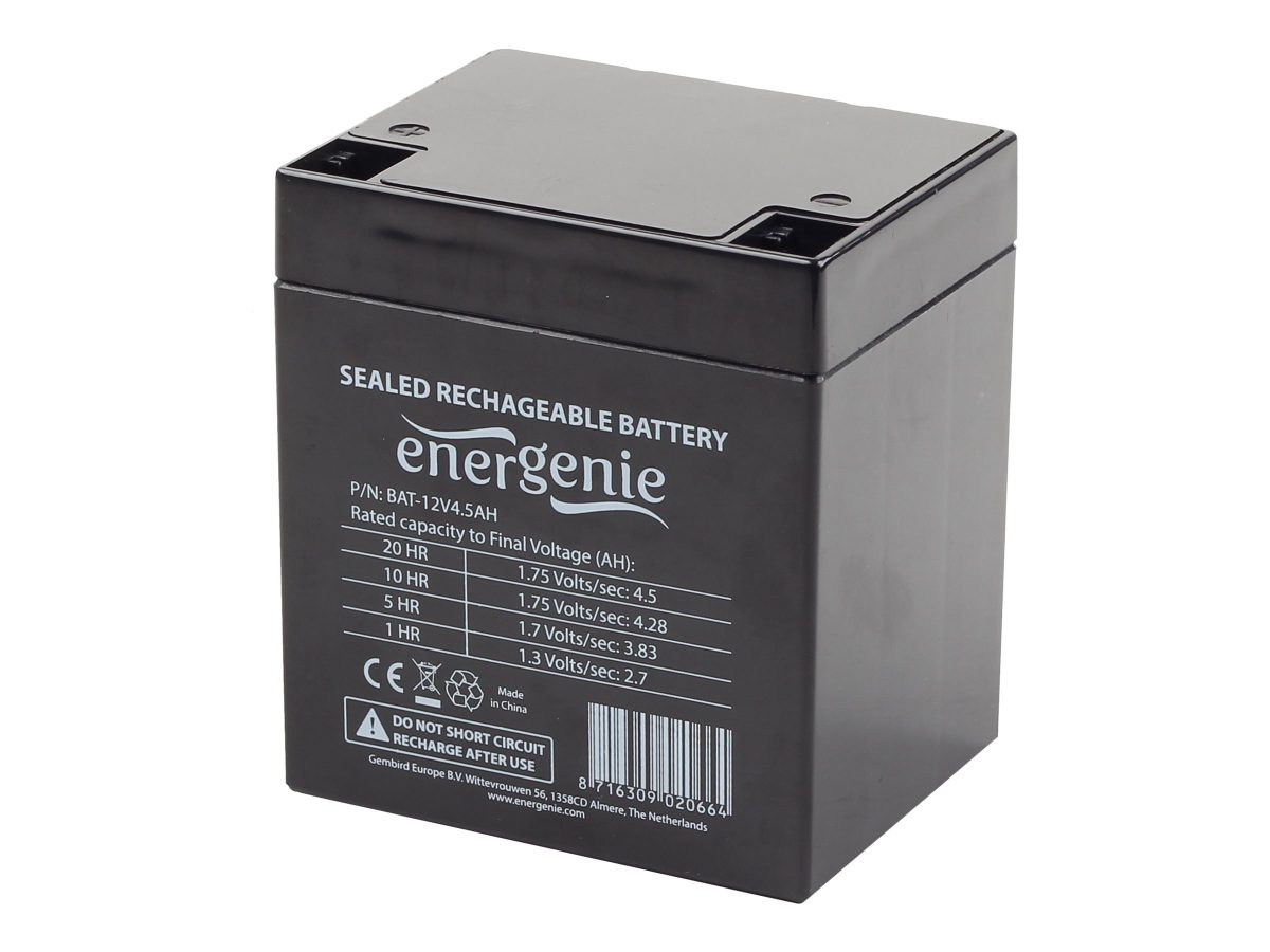 UPS battery, 12V, 4.5 Ah, BAT-12V4.5AH