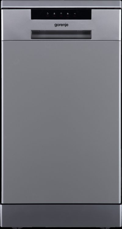Gorenje Dishwasher, GS522E10S, Built under, Width 44.8 cm, Number of place settings 10, Number of programs 6, Energy efficiency class Class E, Grey