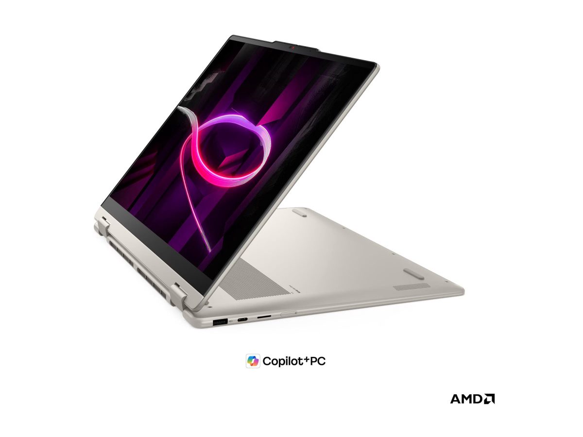 Lenovo Yoga 7 2-in-1 16AGP11 Touch 16 WUXGA AMD R7 AI 445/16GB/512GB/AMD Radeon 840M/WIN11 Home/Nordic Backlit kbd/Seashell/2Y Warranty, Lenovo