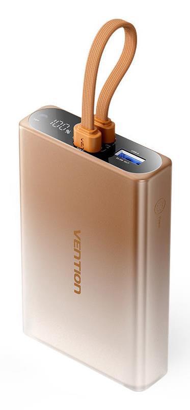 POWER BANK USB 10000MAH 22.5W/GOLD FHZJ0 VENTION