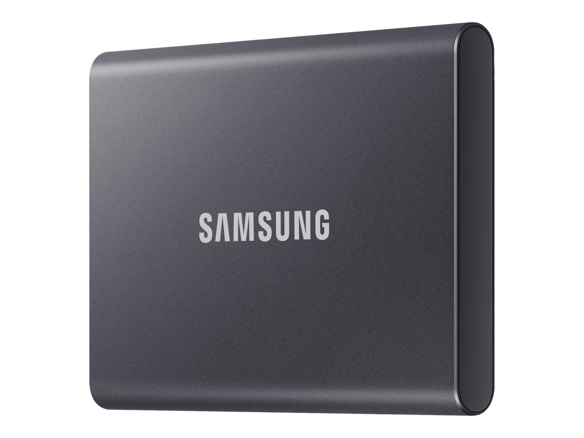 Portable SSD, T7, 1000 GB, USB 3.2, Silver