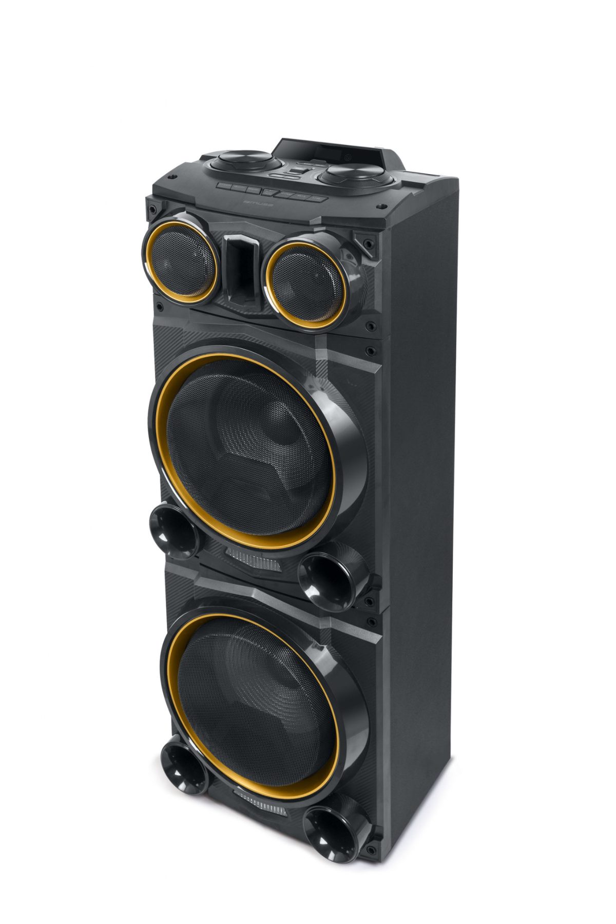 Party Box, M-1988DJ, Bluetooth, Wireless connection, Black