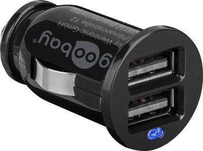 Goodbay Dual USB car charger 2,1A, 5 V