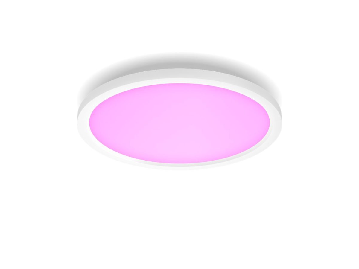 Philips Hue Surimu round panel light, 39.5 cm, Bluetooth, Zigbee