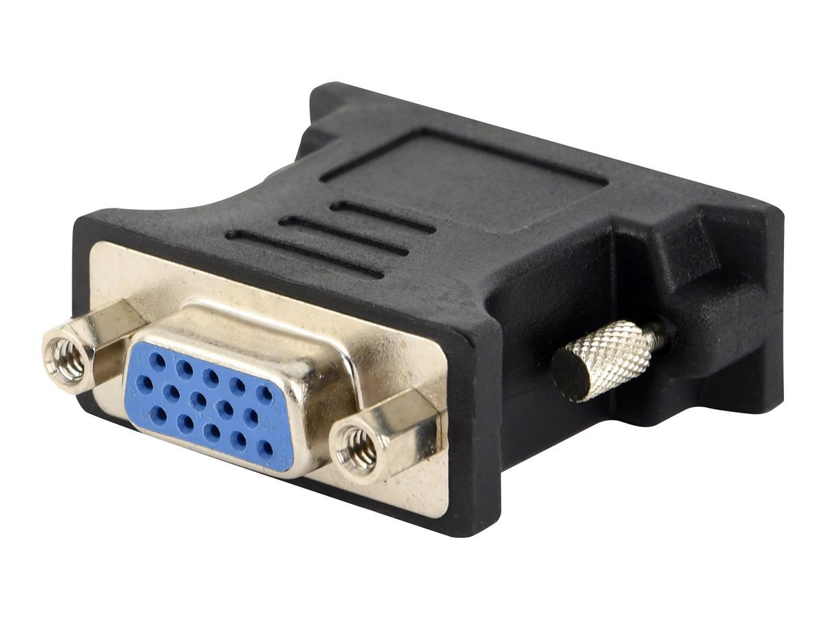 Video adapter, DVI to 15 pin D-Sub (DB-15), A-DVI-VGA-BK