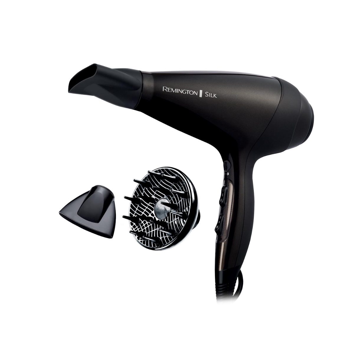 Remington Silk AC matu fēns, 2400W, melns
