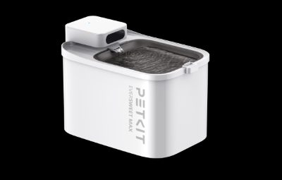 PETKIT Drinking Fountain, Eversweet Max UVC, Capacity 3 L, Material  Food-grade ABS, White