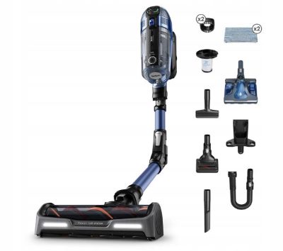Vacuum cleaner, TY99C X-Force Flex 14.60 Aqua, Cordless operating, Handstick and Handheld, 32.4 V, Black/Blue, Warranty 24 month(s)