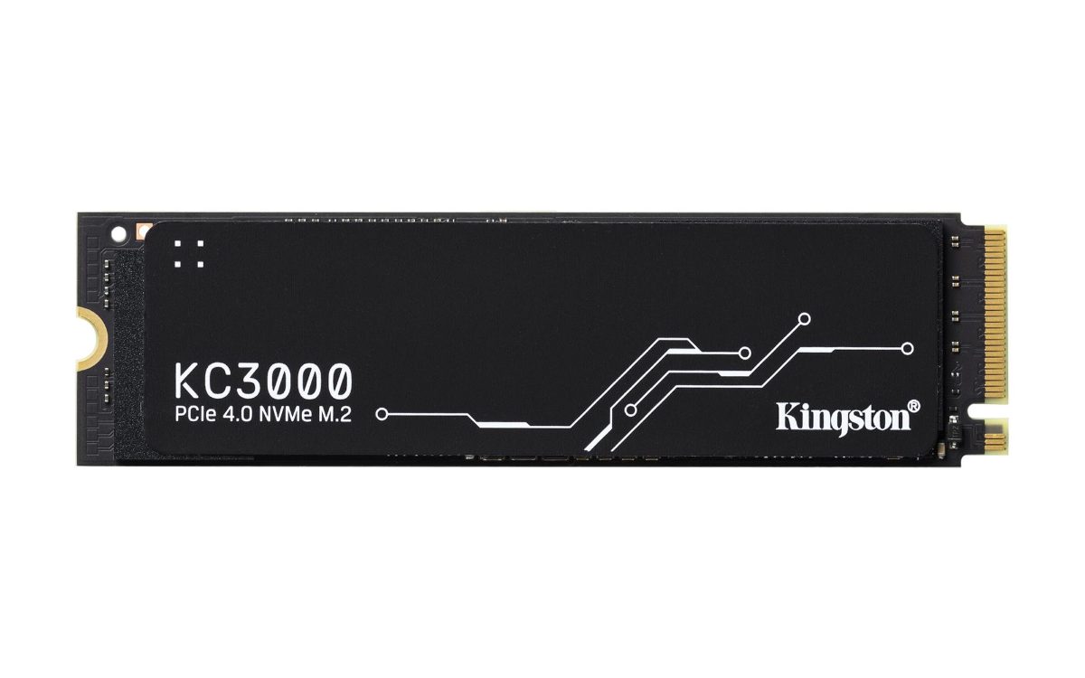SSD, KC3000, 4096 GB, SSD form factor M.2 2280, Solid-state drive interface PCIe NVMe Gen 4.0 x 4, Read speed 7000 MB/s, Write speed 7000 MB/s