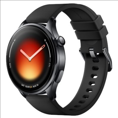 Xiaomi Watch 5, Smart watch, AMOLED, 1.54", Waterproof, Black