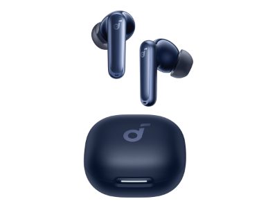 True-Wireless Earbuds, P40i, Bluetooth, In-Ear, Microphone, Navy Blue, Wireless