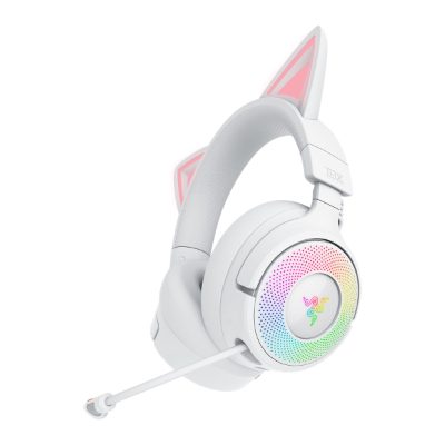 Headset, Kraken Kitty V3 Pro, Bluetooth, Over-Ear, White
