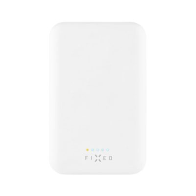 Fixed MagZen Power Bank, FIXZENM-6-WH, 6000 mAh, USB-C, White