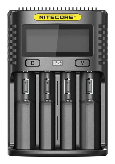 BATTERY CHARGER 4-SLOT/UMS4 NITECORE