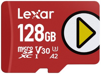 Lexar PLAY, 128 GB, microSDXC, Flash memory class 10