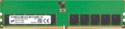 Server Memory Module, MICRON, DDR5, 32GB, UDIMM/ECC, 4800 MHz, CL 40, 1.1 V, MTC20C2085S1EC48BA1R