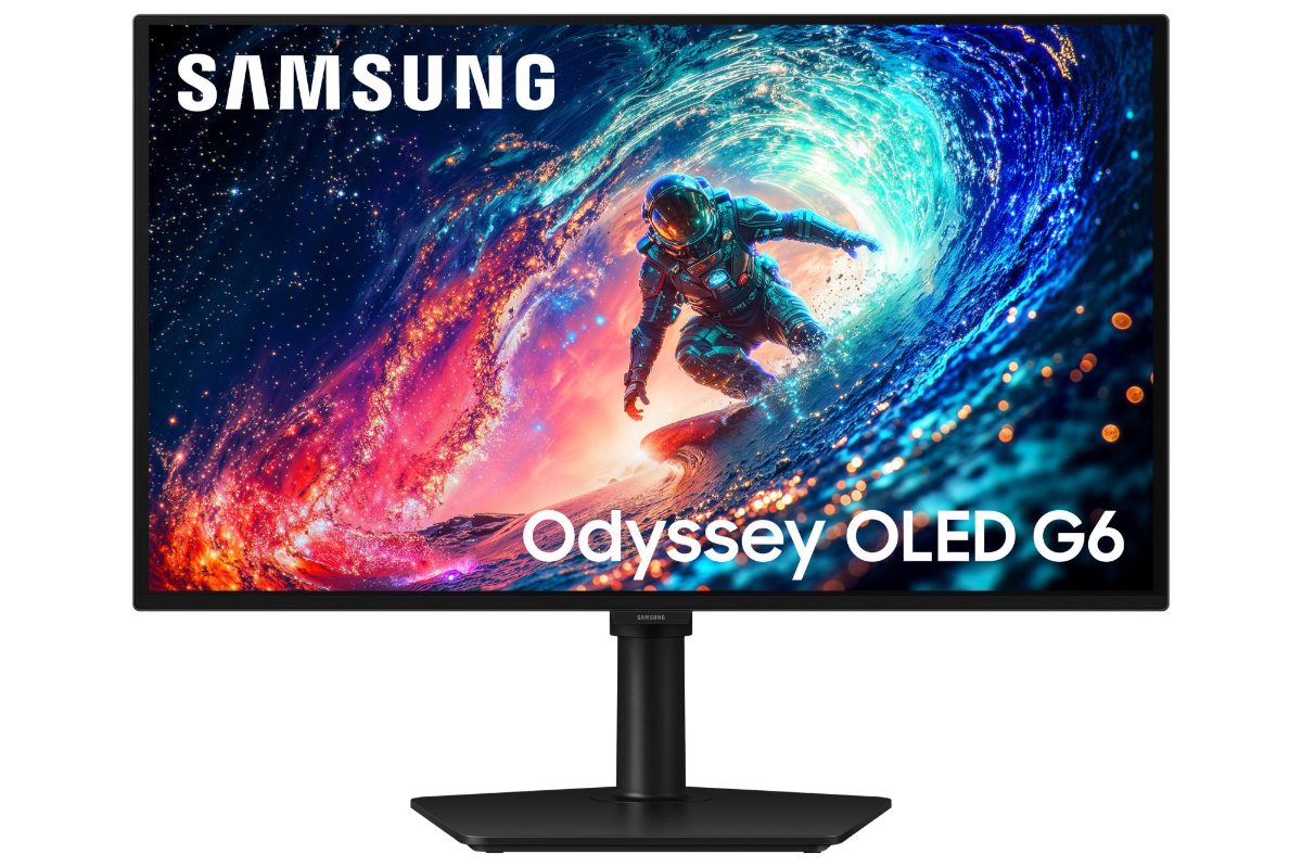 Odyssey OLED G6 G61SH, 27 ", OLED, QHD, 16:9, 240 Hz, 0.03 ms, 2560 x 1440 pixels, 200 cd/m², HDMI ports quantity 1, Black