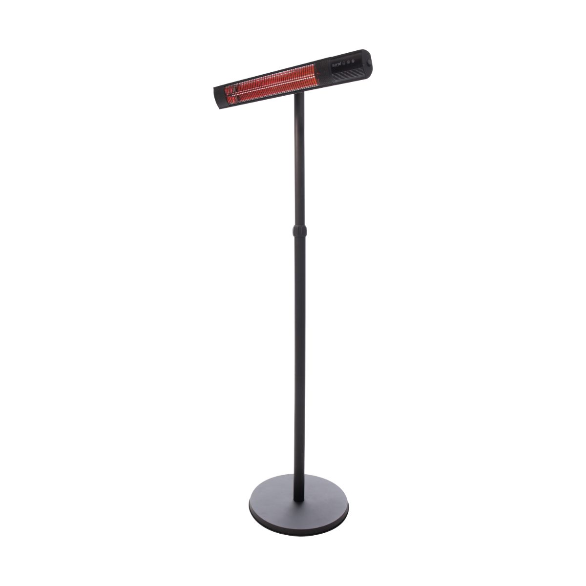 Heater, RD-DARK-25S, Dark Standing, Infrared, 2500 W, Black, IP55