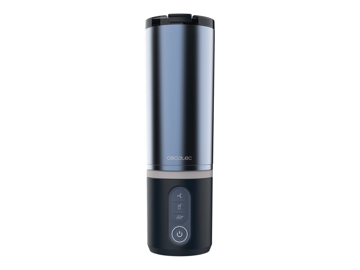 Cecotec Blender, Power Titanium Shake2Go, Portable, 180 W, Jar material BPA-free, Jar capacity 0.6 L, Dark Steel