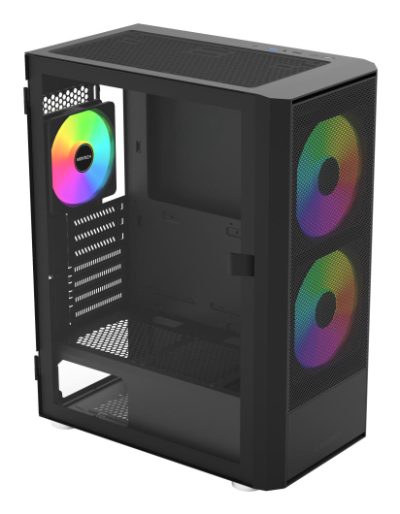 Case, MONTECH, ATX/micro ATX/Mini-ITX, Black, Midi Tower, PC, ?????? MONTECH X2 PLUS (B), X2PLUS(B)