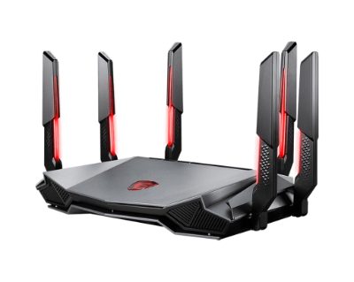 Wireless Router, MSI, 6600 Mbps, IEEE 802.11a, IEEE 802.11b, IEEE 802.11g, IEEE 802.11n, IEEE 802.11ac, IEEE 802.11ax, USB 3.0, 4x10/100/1000M, 1x2.5GbE, LAN \ WAN ports 1, GRAXE66