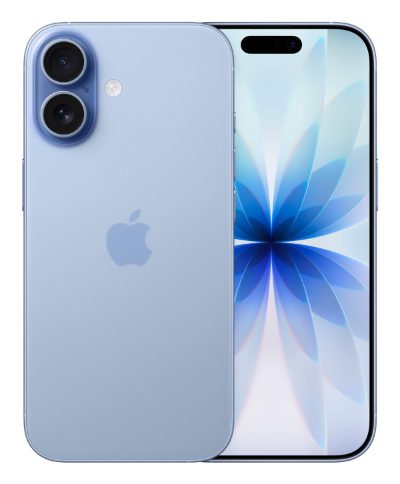 iPhone 17, Mist Blue, 6.3 ", Super Retina XDR display, 2622 x 1206 pixels, A19, Internal RAM 8 GB, 256 GB, Dual SIM, 5G, Main camera resolution 48+48 MP, Secondary camera resolution 18 MP, iOS
