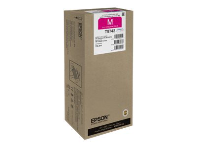 Epson WF-C869R Magenta XXL Ink WorkForce Pro T97430N, Epson C13T97430N, Epson T9743 - XXL size - magenta - original - ink cartridge, Ink cartridge, Magenta