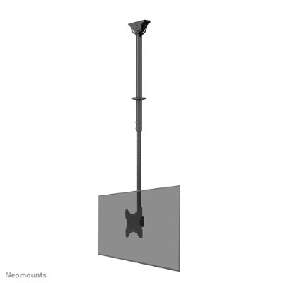 Neomounts CL35-340BL12 Monitor/TV mount Ceiling, Adjustable Height, Rotate, Tilt, Swivel, 23-42 ", Maximum weight (capacity) 50 kg, Black