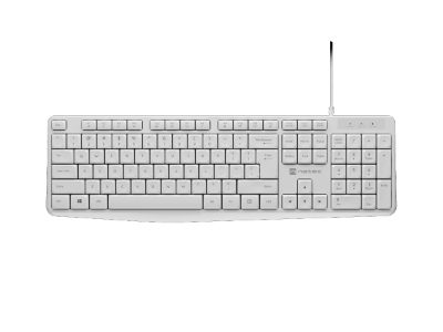 Keyboard, Nautilus NKL-1951, Wired, US, White