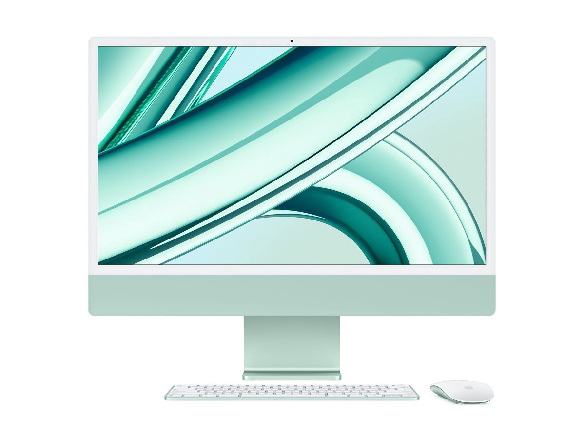 Apple iMac 24” 4.5K Retina, Apple M4 10C CPU, 10C GPU/24GB/512GB SSD/Green/SWE, Apple