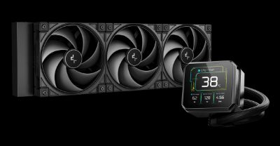 Deepcool Liquid Cooler, SPARTACUS 360, Black, Intel, AMD