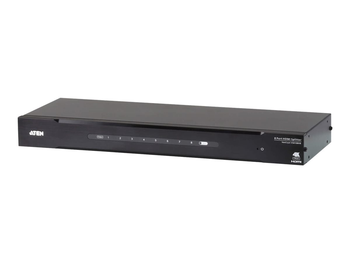 8-Port True 4K HDMI Splitter, VS0108HB
