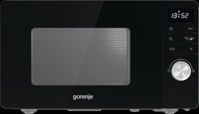 Gorenje Microwave Oven, MO20A3B, Free standing, 800 W, 20 L, Black