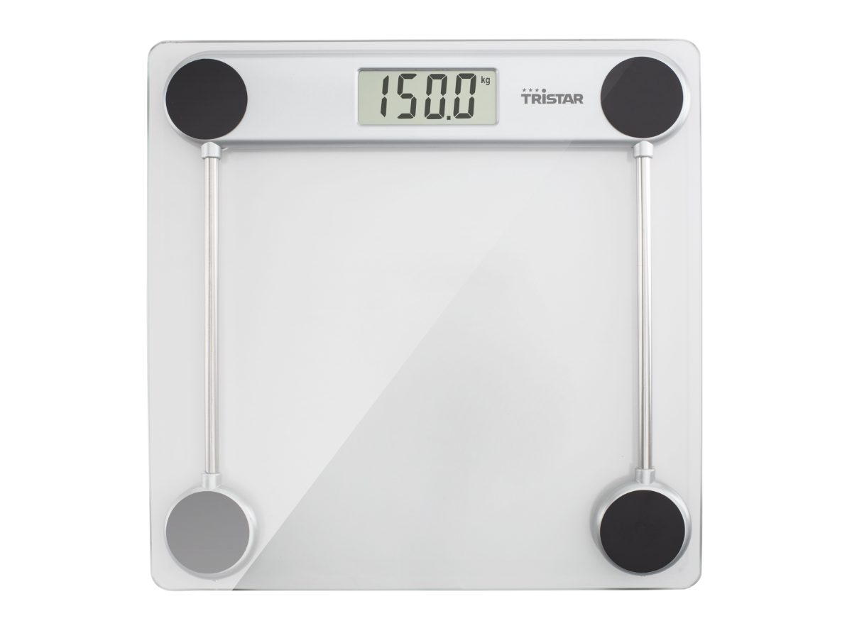 Bathroom scale, WG-2421, Maximum weight (capacity) 150 kg, Accuracy 100 g, White