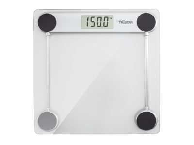Bathroom scale, WG-2421, Maximum weight (capacity) 150 kg, Accuracy 100 g, White