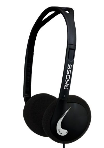 Headphones, KPH25k, Wired, On-Ear, Black