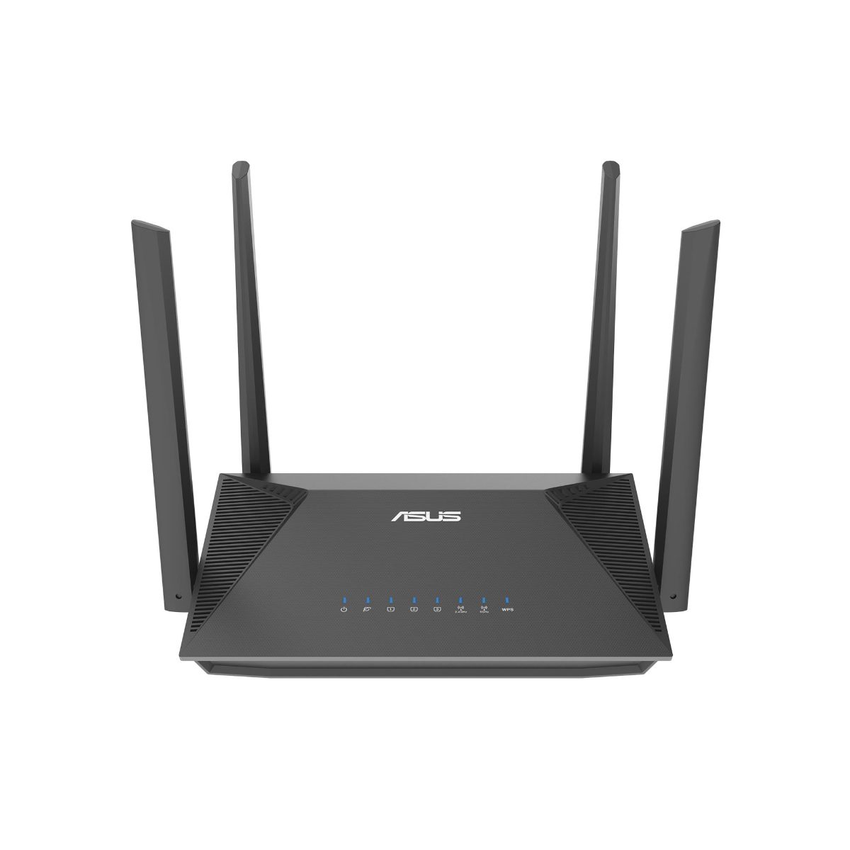 RT-AX52 Pro AX3000 AiMesh wireless router, 802.11ax, 574/2402 Mbit/s, Ethernet LAN (RJ-45) ports 3, Mesh Support Yes, MU-MiMO No, No mobile broadband, Antenna type External