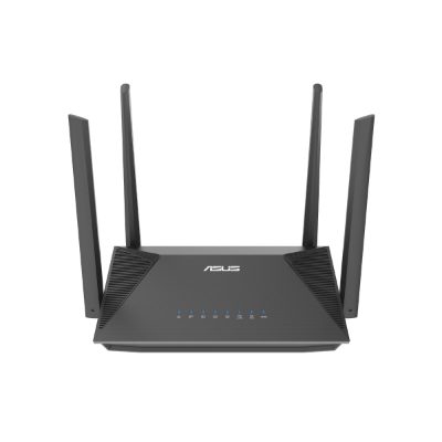 RT-AX52 Pro AX3000 AiMesh wireless router, 802.11ax, 574/2402 Mbit/s, Ethernet LAN (RJ-45) ports 3, Mesh Support Yes, MU-MiMO No, No mobile broadband, Antenna type External