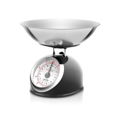 Kitchen scale, ETA577790020 Storio, Maximum weight (capacity) 5 kg, Graduation 25 g, Black
