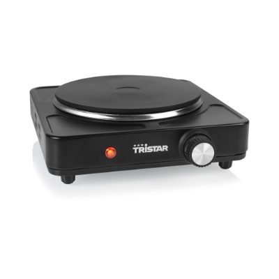 Tristar Table hob, KP-6151, Number of burners/cooking zones 1, Electric, Black