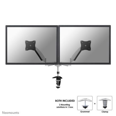 TV SET ACC DESK MOUNT SILVER/10-24" FPMA-D950D NEOMOUNTS