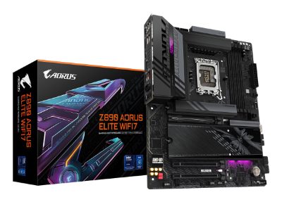 Gigabyte Z890 A ELITE WIFI7, Processor family Intel, Processor socket LGA1851, DDR5, Supported hard disk drive interfaces M.2, SATA, Number of SATA connectors 4