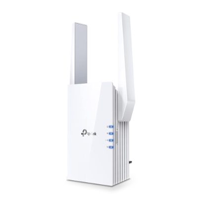 Extender, RE505X, 802.11ax, 2.4GHz/5GHz, 300+1200 Mbit/s, 10/100/1000 Mbit/s, Ethernet LAN (RJ-45) ports 1, MU-MiMO No, no PoE, Antenna type 2xExternal