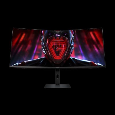 Xiaomi Curved Gaming Monitor G34WQi 2026, 34 ", VA, WQHD, 21:9, 180 Hz, 1 ms, 3440 x 1440 pixels, 400 cd/m², HDMI ports quantity 2, Black