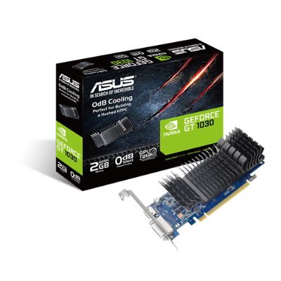 GT1030-SL-2G-BRK, NVIDIA, 2 GB, GeForce GT 1030, GDDR5, DVI-D ports quantity 1, HDMI ports quantity 1, PCI Express 3.0, Memory clock speed 6008 MHz, Processor frequency 1506 MHz
