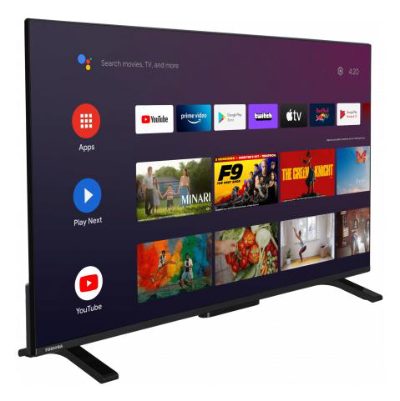 TV Set, TOSHIBA, 65", 4K/Smart, 3840x2160, Wireless LAN, Bluetooth, Android TV, Black, 65UA2363DG