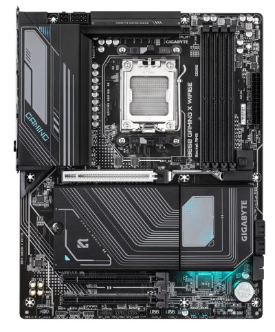Gigabyte B850 GAMING X WIFI6E, Processor family AMD, Processor socket AM5, DDR5, Supported hard disk drive interfaces SATA, M.2, Number of SATA connectors 4